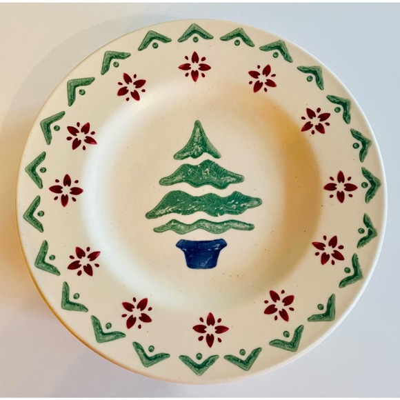 Vintage Pfaltzgraff Nordic Christmas Set of Six 8” Salad Plates - Picture 2 of 3